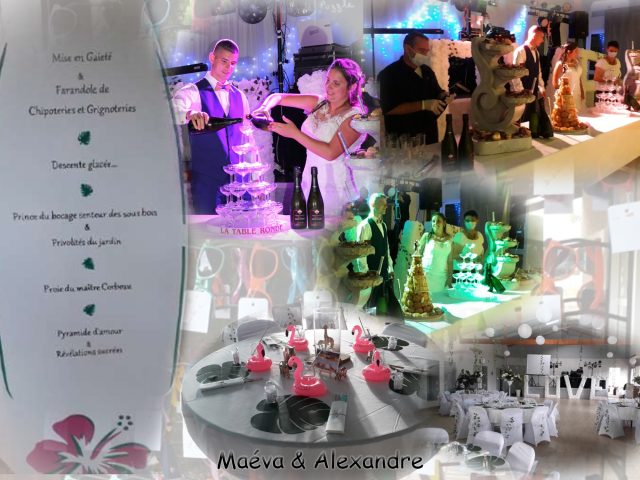 mariage de Maeva et Alexandre le 29 Aout 2020